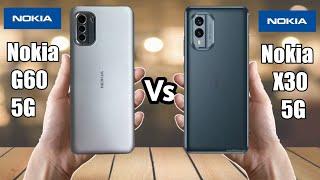 Nokia G60 5G vs Nokia X30 5G || Nokia X30 5G vs Nokia G60 5G