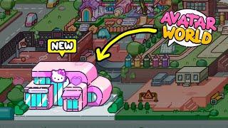 NEW HELLO KITTY HOUSE IN AVATAR WORLD | NEW Secrets