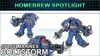 Warhammer 40k Homebrew Spotlight: BOLTSTORM – A Space Marine Bolter Detachment!