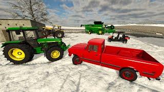 Snowstorm Ruins our Farm | Farming Simulator 25