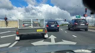 A drive around AlburyCity and suburbs timelapse | Recorded on 18th May 2022