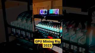 GPU Mining Rig 2023 | Ethereum Mining Setup #gpu #gpumining #cryptocurrency #crypto #bitcoin #mining