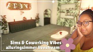 ️ Sims & Coworking Vibes - The Sims 4 VOD [CC] ️