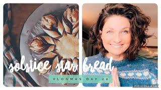 Solstice Star Bread & Solo Thrifting | Vlogmas Day 20 | Hygge Vibes