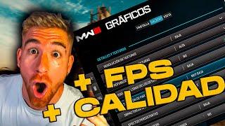 MEJOR CONFIGURACION GRAFICA PARA MW3 | MAS FPS Y MAS CALIDAD | AJUSTES BETA