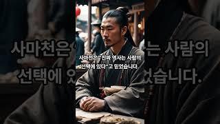 진짜 역사는 누가 쓰는가? – 사마천의 사기 열전   #고전철학 #동양철학 #삶의지혜
