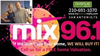 Penelope Ayarzagoitia Avenue Realty LLC/San Antonio, TX. MIX 96.1 FM with Russell Rush