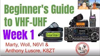 Beginner's Introduction to VHF/UHF for Amateur Radio- Week 1 - 07/06/2022