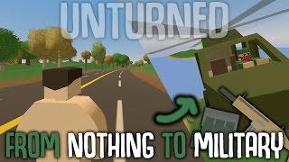 Unturned BANDIT Survival - from NOTHING to MILITARY | Part 1