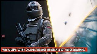 RUSSIA TO DEVELOP BODY ARMOR THAT CAN STOP .50-CALIBER MACHINE GUN !