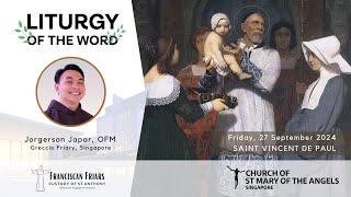 Liturgy of the Word - A Season for Everything - Friar Jorgerson Japar - 27 September 2024