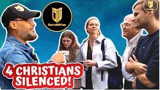 When 4 Christians Went Silent! | Hashim | Speakers Corner | Hyde Park