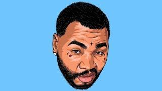 Kevin Gates Cartoon Speedart For Customer / Adobe Illustrator