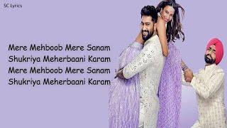 Mere Mehboob Mere Sanam (LYRICS) - Vicky K , Triptii, Ammy | Anu, Lijo-DJ Chetas, Udit, Alka, Javed