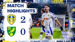 Highlights | Leeds United 2-0 Norwich City | Manor Solomon scores after 31 seconds!