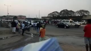 Accident In Luanda (Rua F, Bairro Palanca).