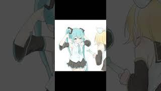 ଲ MIKU #shorts #miku #躲閃搖 #animation #dance #memes #kagamine