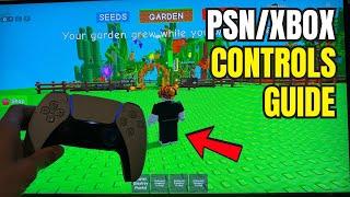 Roblox Grow a Garden: PS4/PS5 & Xbox Controls Guide Tutorial! (How to Play)