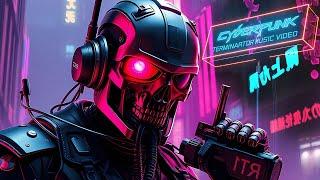 Cyberpunk Terminator - #edm #retro #synthwavemix