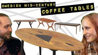 Swedish mid-century coffee tables