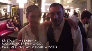 5-Star Reviews from The Bride + Groom: Krista + Tim (Philly Star DJ's)