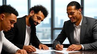 Salah, Van Dijk To Sign 3 Year Contracts at Liverpool | Trent, Konate Contract Updates