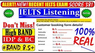 IELTS LISTENING PRACTICE TEST 2024 WITH ANSWERS | 13.09.2024