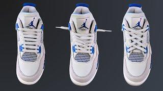 3 WAYS TO LACE NIKE AIR JORDAN 4s | JORDAN 4 LACING