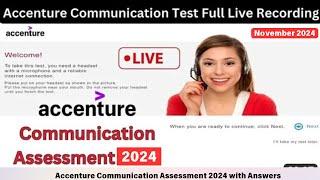 Accenture Communication Assessment 2024 with Answers | Communication Assessment Test Accenture