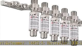 DUR-line DEB5 Erdungsblock-Set Erdungsblock + 5x Überspannungsschutz