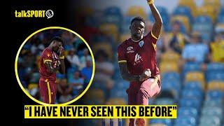 "He's Not Happy"  Alzarri Joseph STORMS OFF After Taking England Wicket