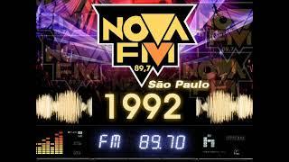 Radio Nova FM - Radio Dance de São Paulo nos anos 90 - Alguns sucessos tocados em 1992