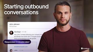 How to Start Outbound Conversations on LinkedIn