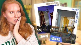 These kits are actually good??  (Overview) | The Sims 4 Storybook Nursery and Artist Studio