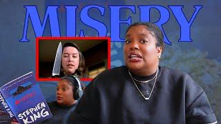 MY FIRST EVER STEPHEN KING EXPERIENCE 🪓 MISERY READING AND MOVIE VLOG  