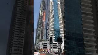 Methods of fire fighting in Dubai ( Marina building fire in Dubai )