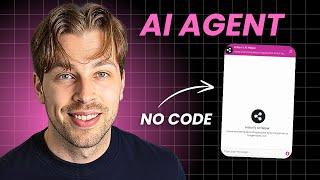 How to Build an AI AGENT in 5 Minutes | No Code | FREE