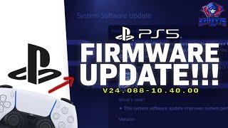 PS5/PS5 Pro NEW System Software Update (Version: 24.08-10.40.00)