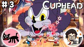 【2人実況】激ムズアクション『Cuphead』で大騒ぎ協力プレイ #3