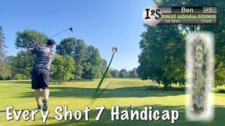Every Shot of a 7 Handicap | Rawiga Golf Club | Back 9