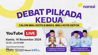 [LIVE] Debat Pilkada Kedua Calon Wali Kota & Wakil Wali Kota Depok | Narasi Daily