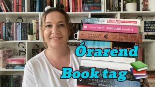 Órarend book tag  | 1 tantárgy = 1 könyv 