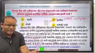 15 OCT 2024 @DHYASVARDICHA दररोज सकाळी 6.30am DAILY Current Affairs - Marathi | दैनिक चालू घडामोडी