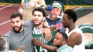 Manhattan Jasper Center Unsportsmanlike Conduct in Handshake Line - Fairfield vs Manhattan - 1-05-17