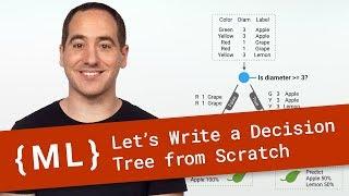 Let’s Write a Decision Tree Classifier from Scratch - Machine Learning Recipes #8