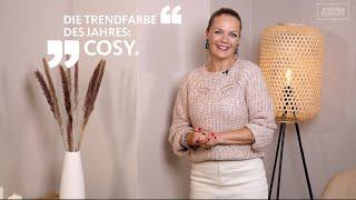 The trend color of the year Cosy | 2022 | Eva Brenner has painted the wall color Cosy