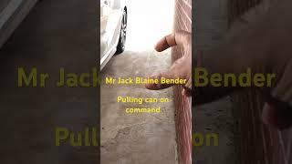 (Mr.Jack Blaine Bender) Pulling a can on command