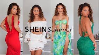 SHEIN SUMMER 2023 CLOTHING HAUL | vacation essentials