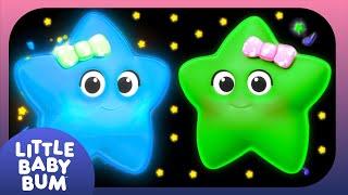 NO ADS [ 4 HOUR LOOP ] Twinkle Bedtime Songs | Relaxing Sensory Animation | Lullabies for Babies