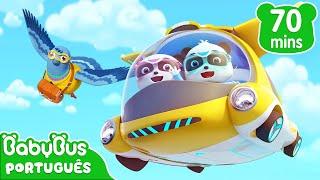 Super Equipe de Resgate e o Pombo-Correio | Desenhos Animados | Desenhos Infantis | BabyBus